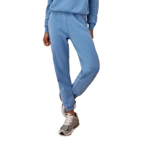 Reformation Parisian Blue Classic Sweatpants - Picture 1 of 10